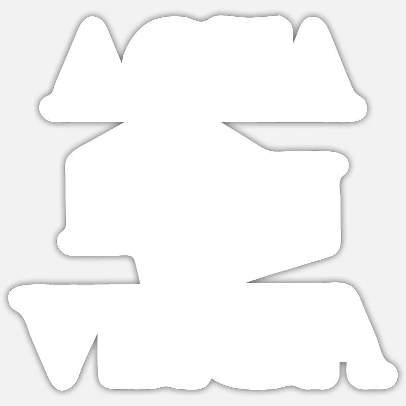 Acta Non Verba Sticker size S (10 x 10 cm)