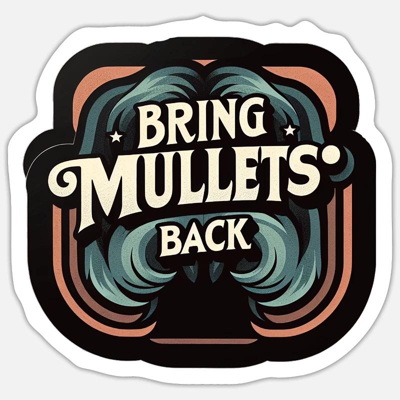 Ramenez les mulets 9 Sticker taille S (10 x 10 cm)