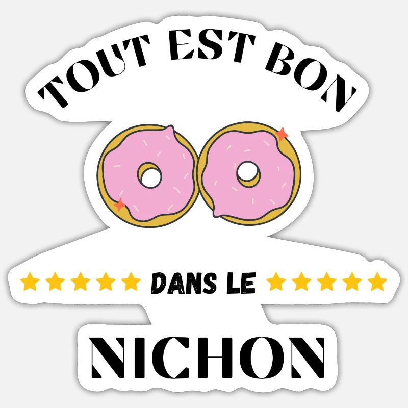 Sticker taille S (10 x 10 cm) - 