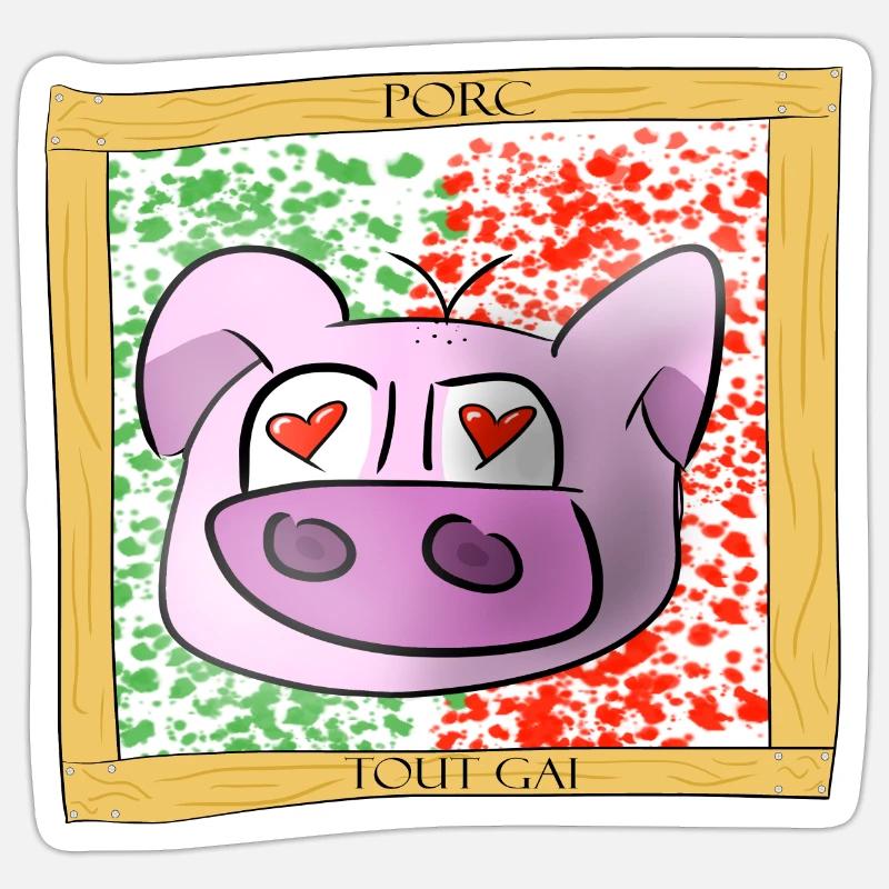 Sticker taille S (10 x 10 cm) - 