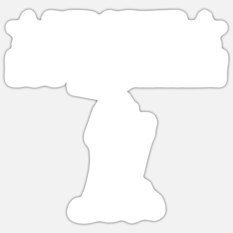 Wandern Sticker Größe S (10 x 10 cm)