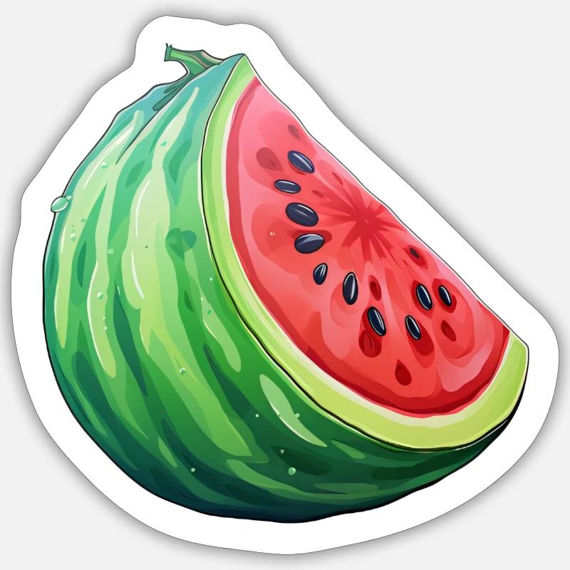 Quartiere dell'anguria Adesivo