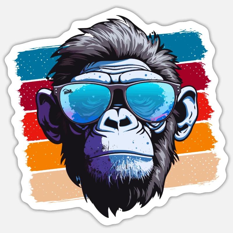 Sticker taille S (10 x 10 cm) - 