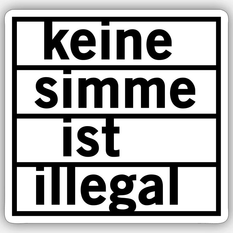 Sticker size S (10 x 10 cm) - 