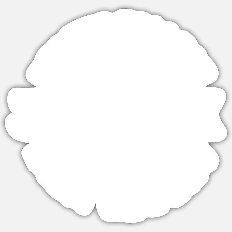 Geschenk für Janick - Sticker Größe S (10 x 10 cm) - Mattweiß