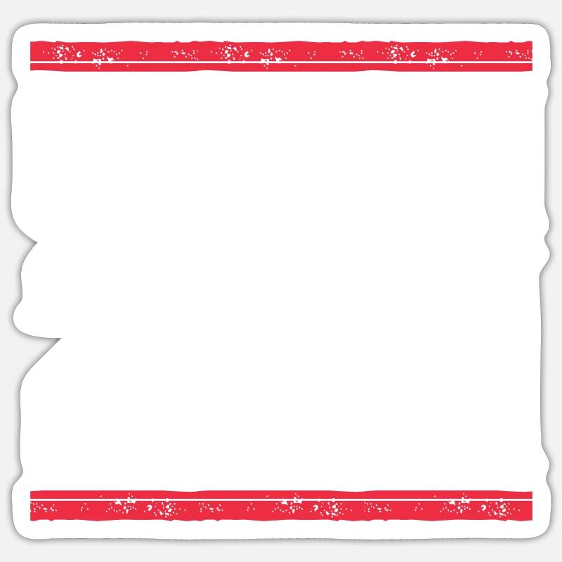 Jours fériés Cancún 2024 - Sticker taille S (10 x 10 cm) - blanc mat