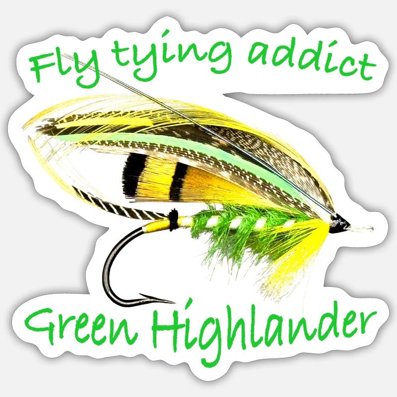 Green Highlander Sticker size S (10 x 10 cm)
