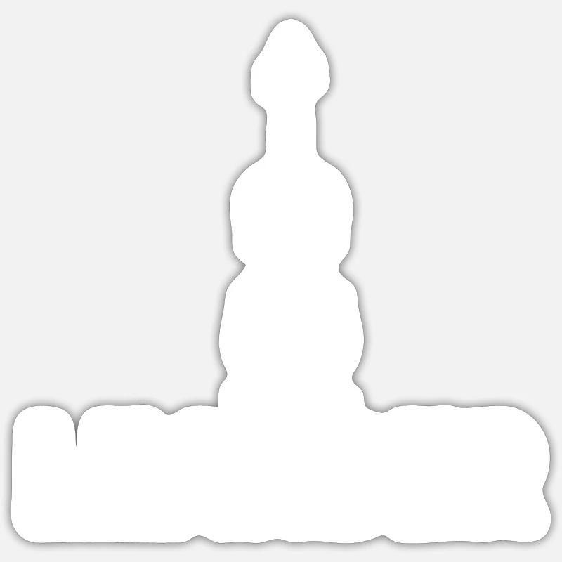 Viola Leander Sticker size S (10 x 10 cm)