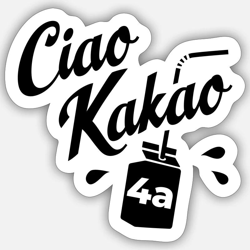 Abschlussklasse 4a Sticker Größe S (10 x 10 cm)