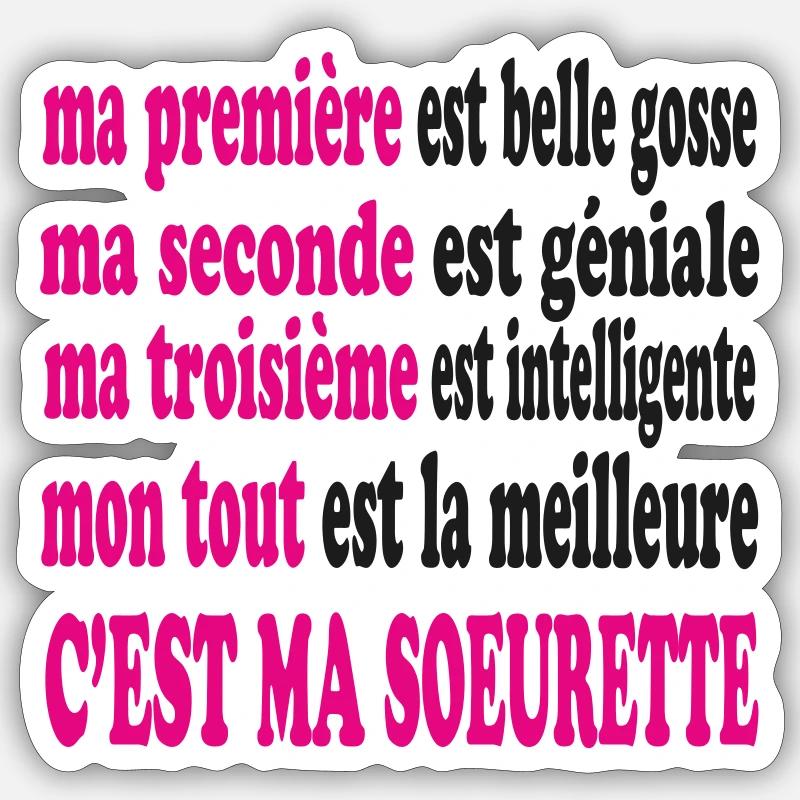 Sticker taille S (10 x 10 cm) - 