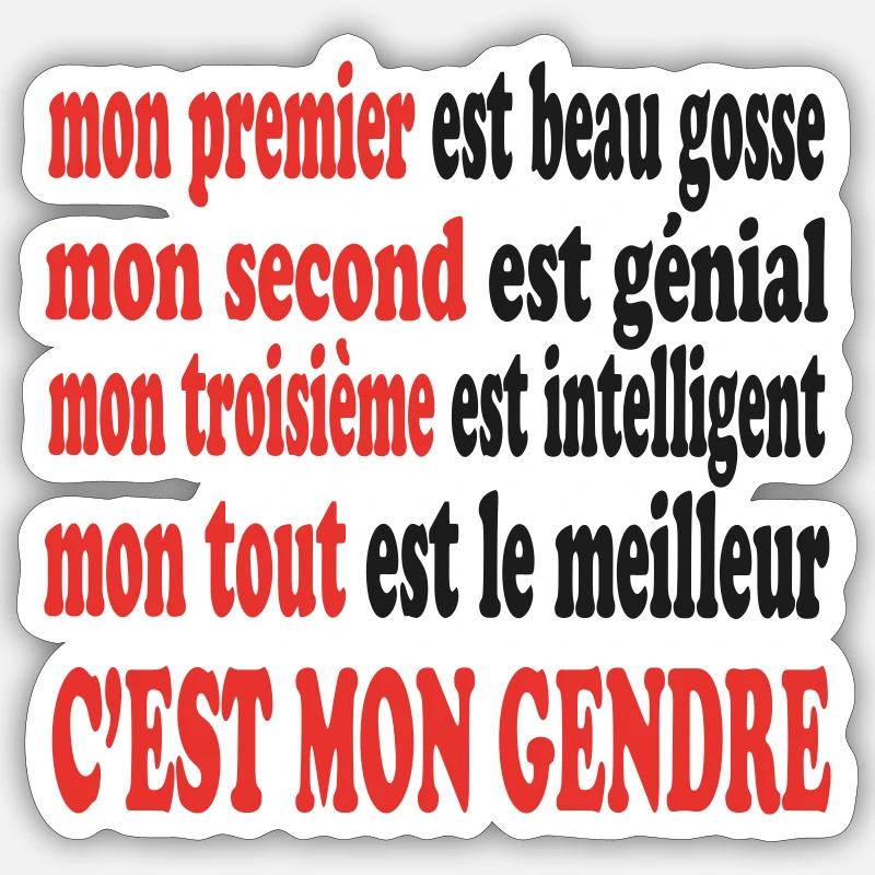 Sticker taille S (10 x 10 cm) - 