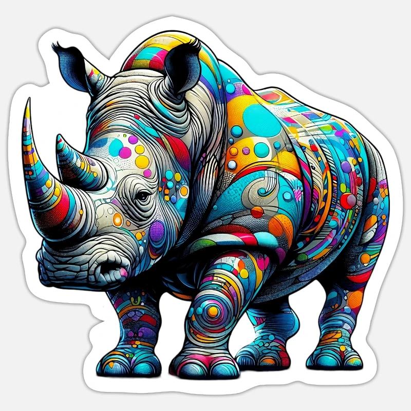 Sticker taille S (10 x 10 cm) - 