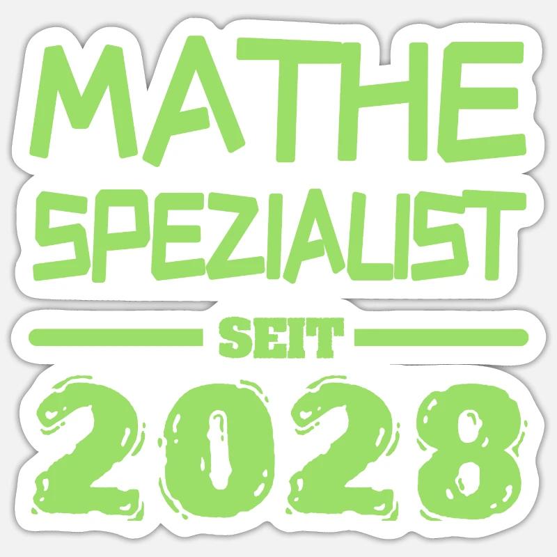 Math Specialist 2028 Sticker size S (10 x 10 cm)