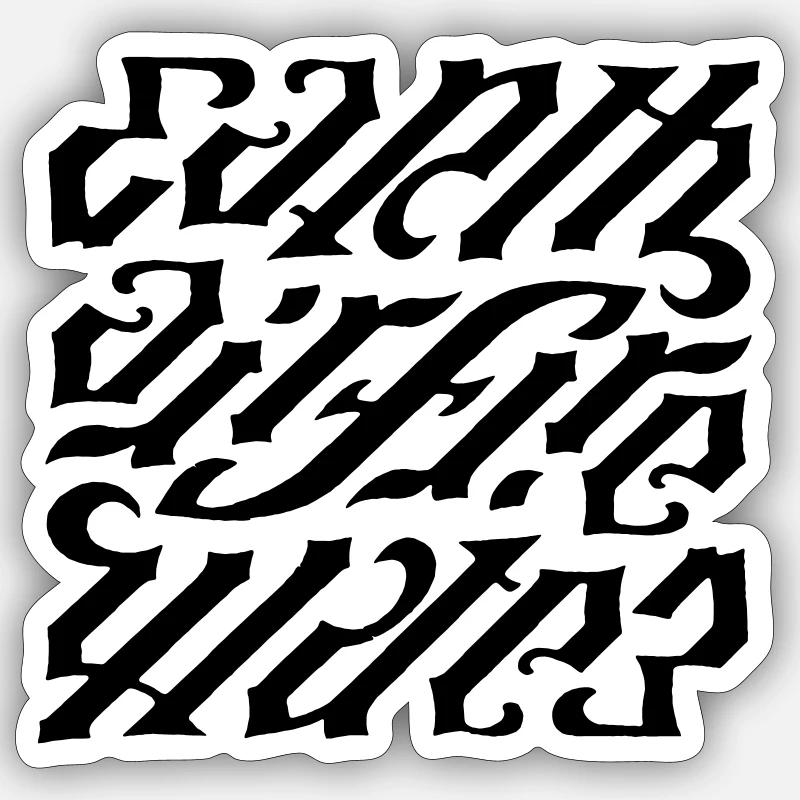 Sticker size S (10 x 10 cm) - 