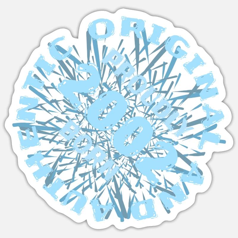 Sticker taille S (10 x 10 cm) - 
