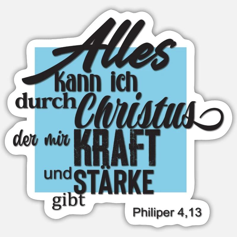 Ich kann alles Sticker Größe S (10 x 10 cm)