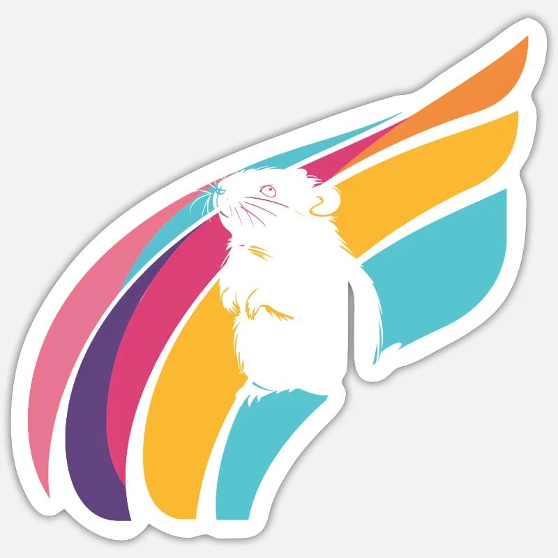 Sticker taille S (10 x 10 cm) - 