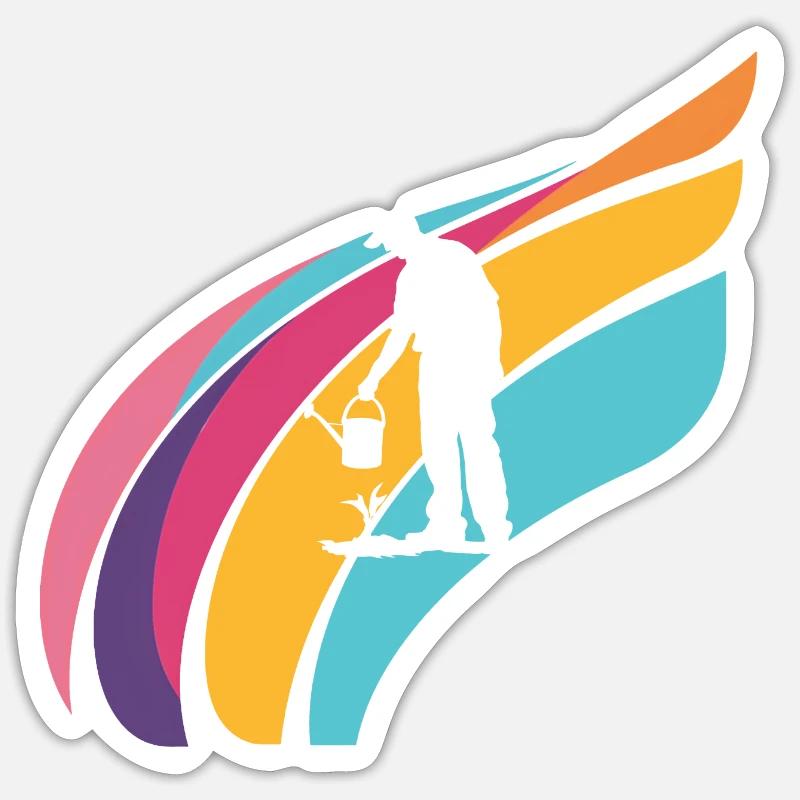 Sticker taille S (10 x 10 cm) - 