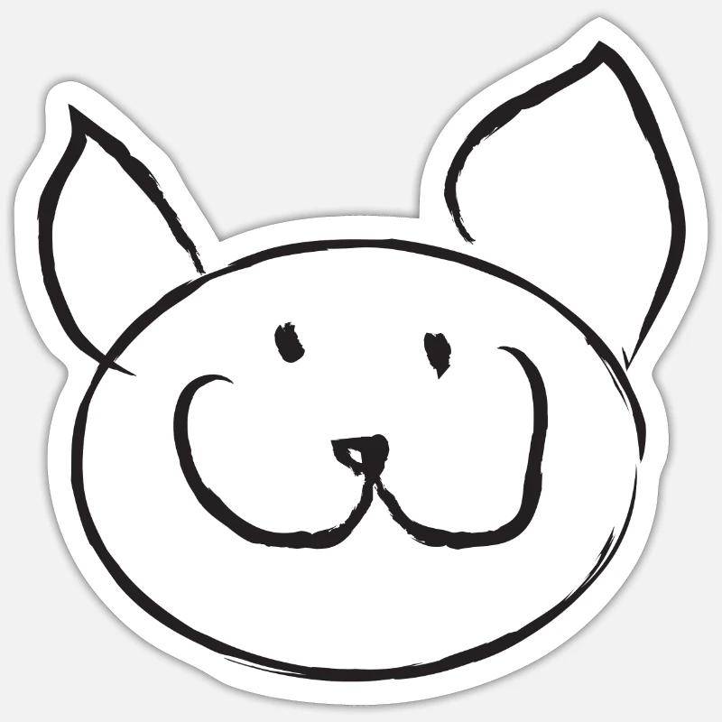 Sticker Größe S (10 x 10 cm) - 