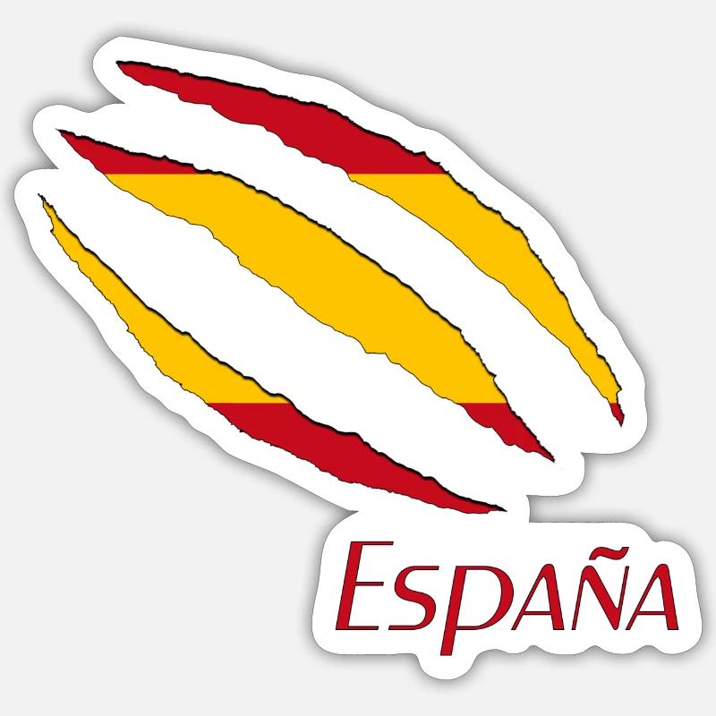 España Spanien Spain Sticker Größe S (10 x 10 cm)