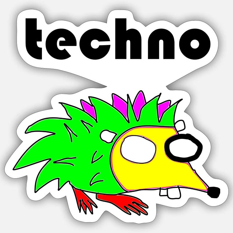 Sticker Größe S (10 x 10 cm) - 