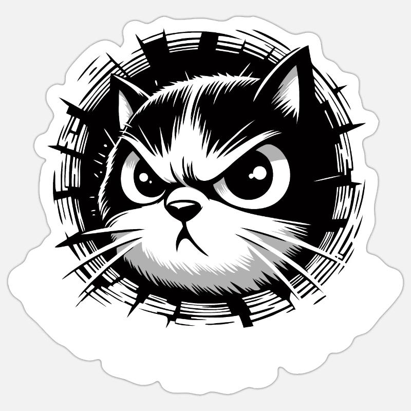 Sticker taille S (10 x 10 cm) - 