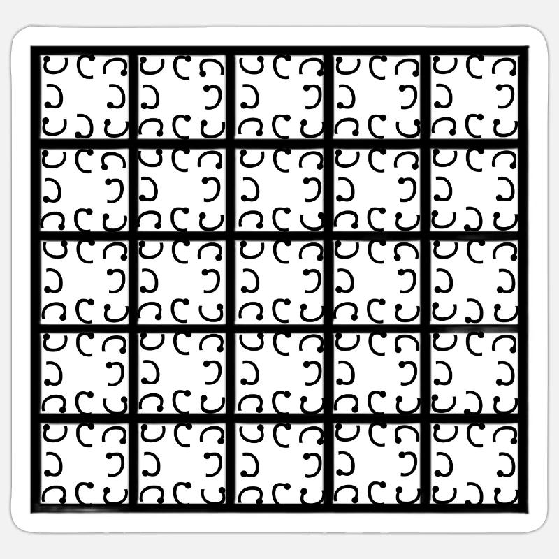 Sticker Größe S (10 x 10 cm) - 