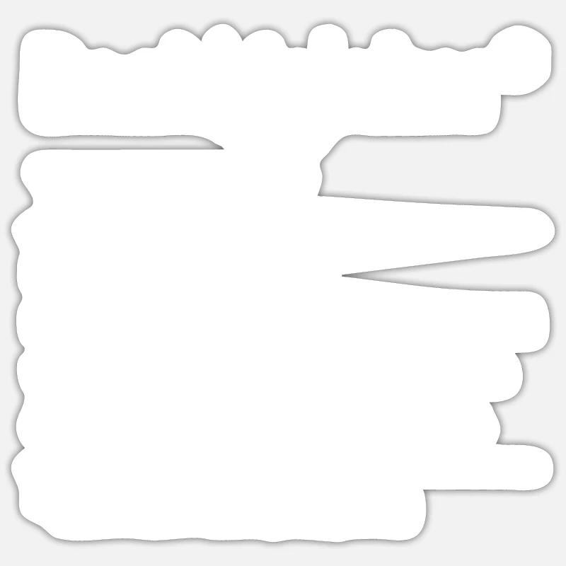 Dachdecker - Definition - Lexikon - Sticker Größe S (10 x 10 cm) - Mattweiß