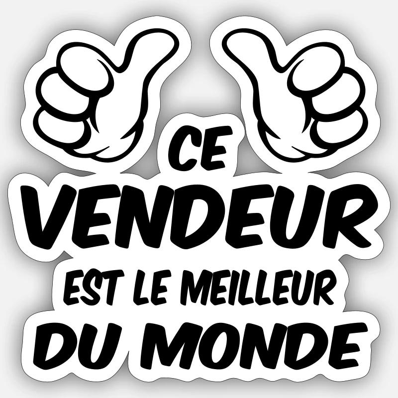 Sticker taille S (10 x 10 cm) - 