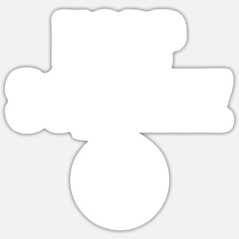 Sticker Größe S (10 x 10 cm) - 