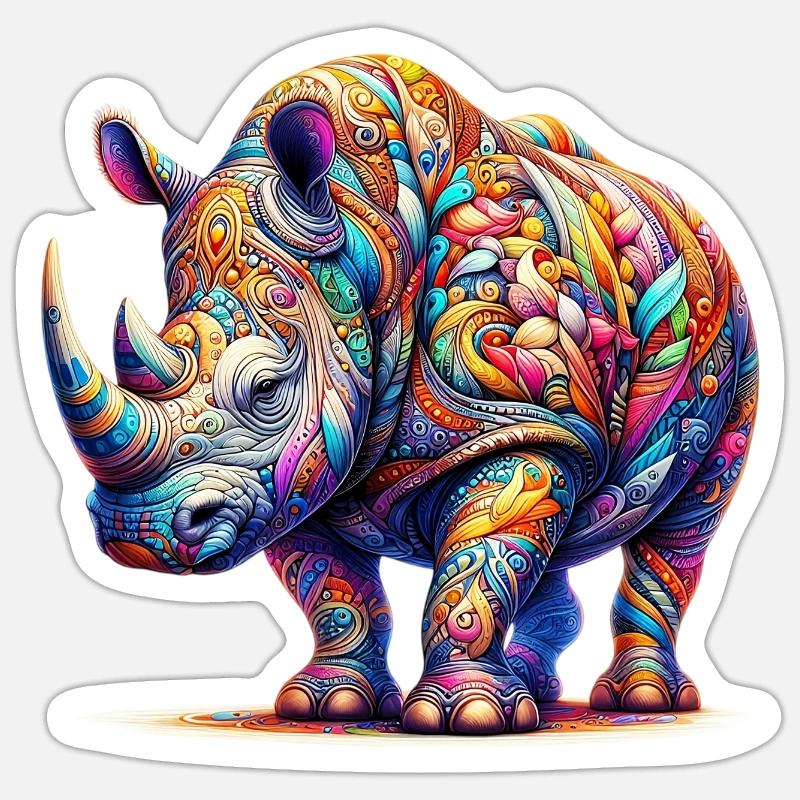 Sticker Größe S (10 x 10 cm) - 