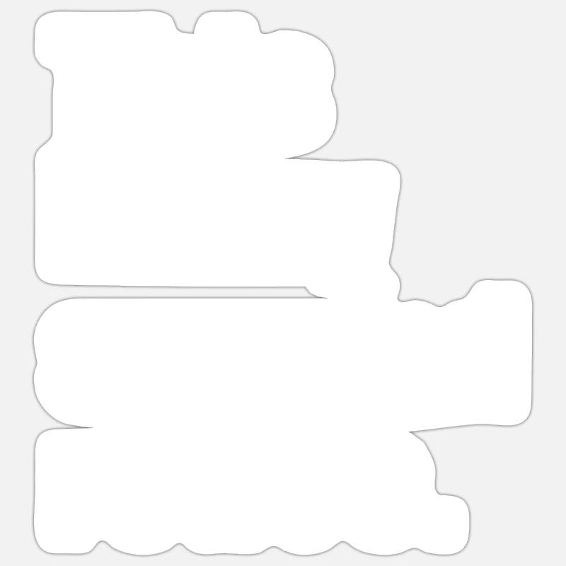 This is my second rodeo Sticker size S (10 x 10 cm)