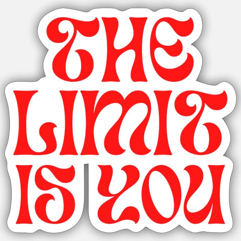 Surpass yourself Sticker size S (10 x 10 cm)