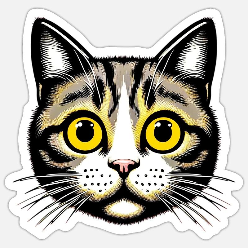 Sticker taille S (10 x 10 cm) - 