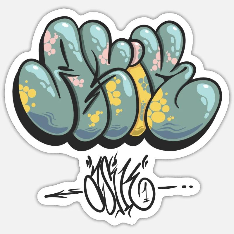 Ensemble train - Sticker taille S (10 x 10 cm) - blanc mat