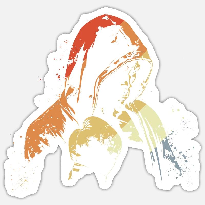 Sticker Größe S (10 x 10 cm) - 