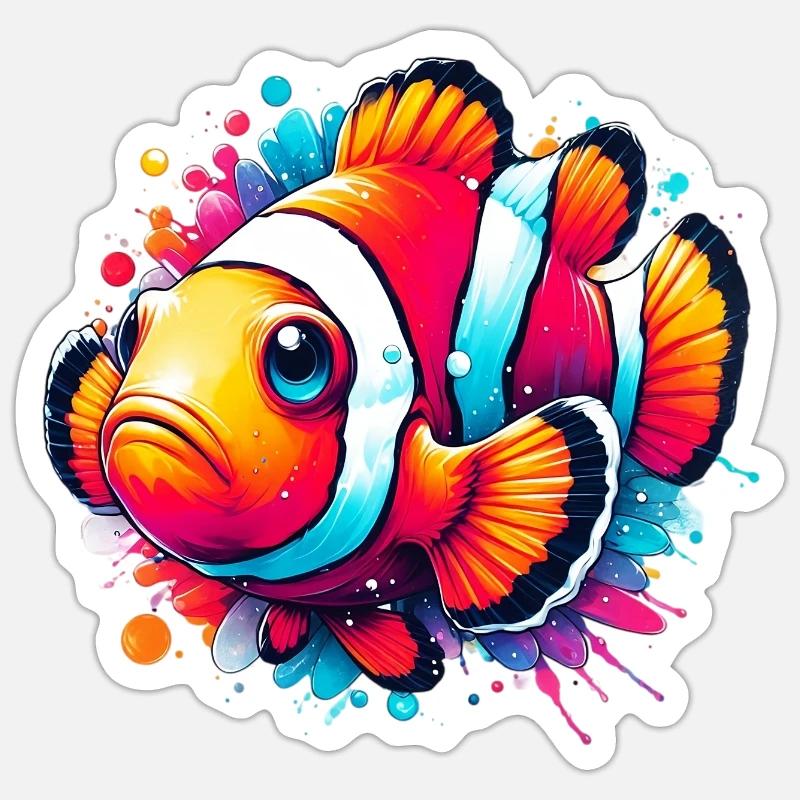 Sticker Größe S (10 x 10 cm) - 