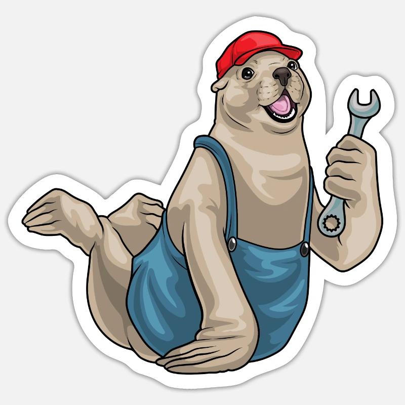Sticker taille S (10 x 10 cm) - 