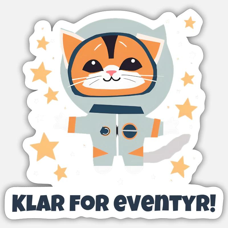 Ready For Adventure! Sticker size S (10 x 10 cm)