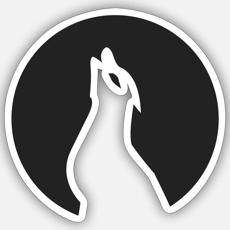 Sticker Größe S (10 x 10 cm) - 