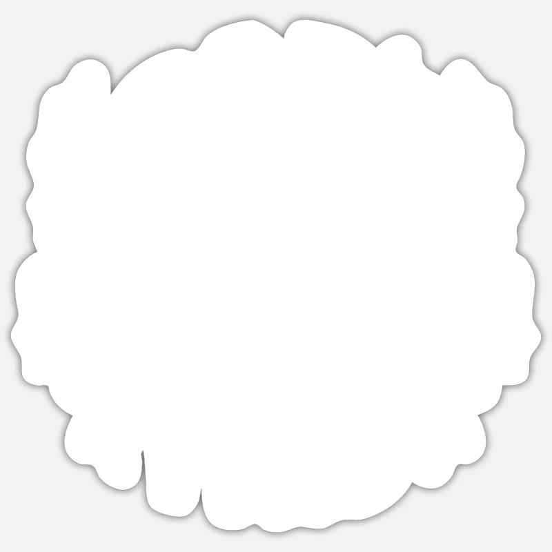 Gott hat das Sticker Größe S (10 x 10 cm)