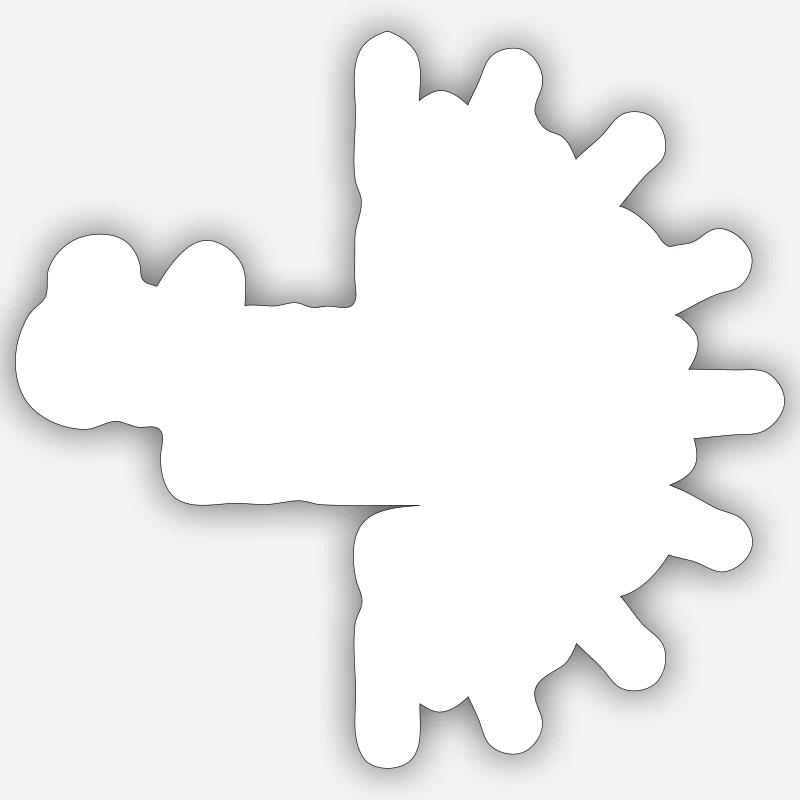 Sticker taille S (10 x 10 cm) - 