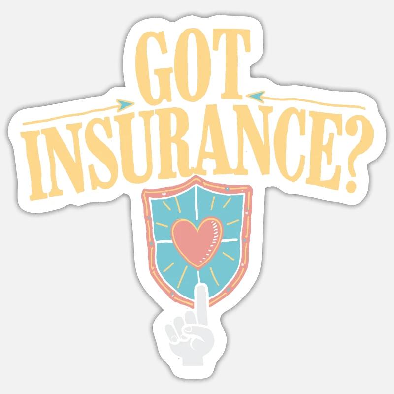 The path to the ideal insurance solution Sticker size S (10 x 10 cm)
