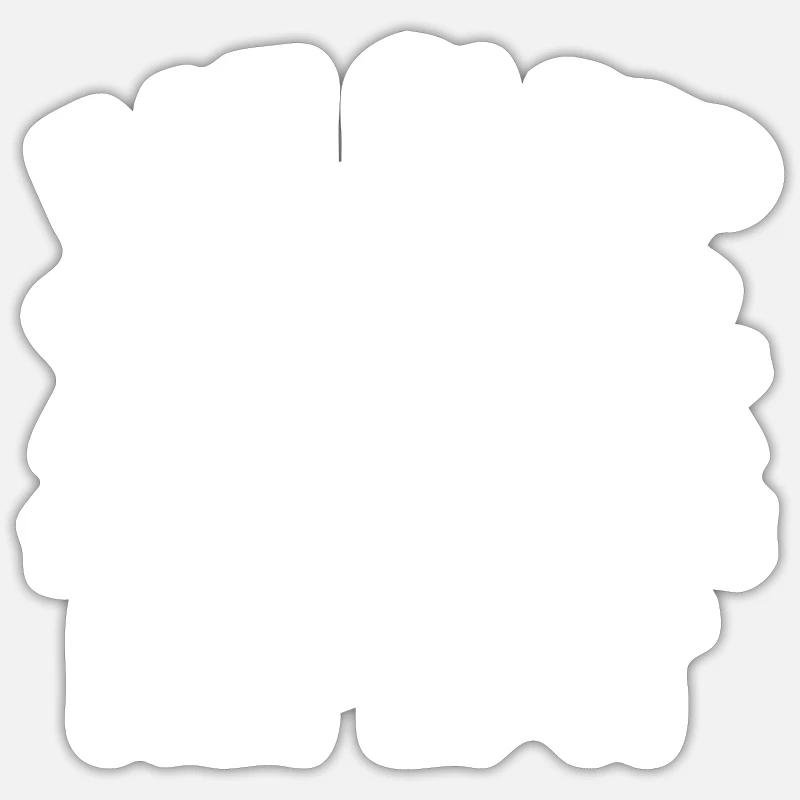 Eat Sleep Bark Repeat - Sticker size S (10 x 10 cm) - white matte