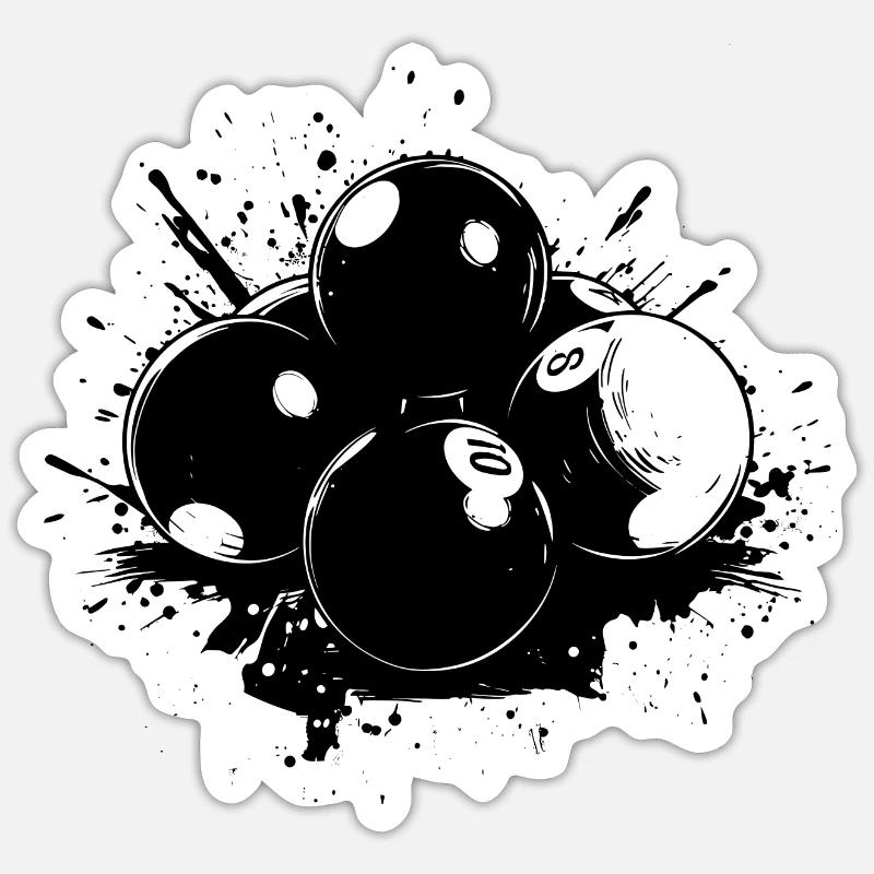 Sticker taille S (10 x 10 cm) - 