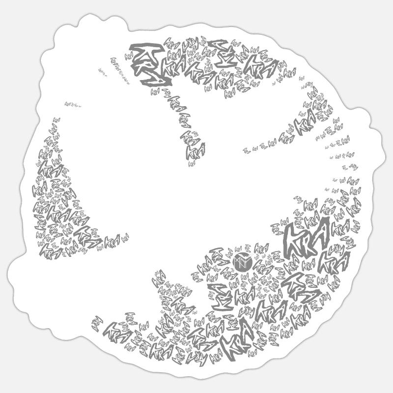 Sticker taille S (10 x 10 cm) - 