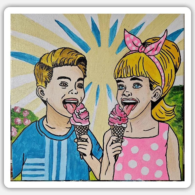Sticker Größe S (10 x 10 cm) - 
