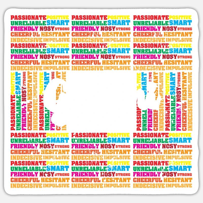 Sticker taille S (10 x 10 cm) - 