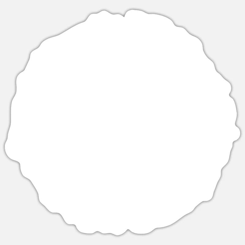 Lewis - Sticker taille S (10 x 10 cm) - blanc mat