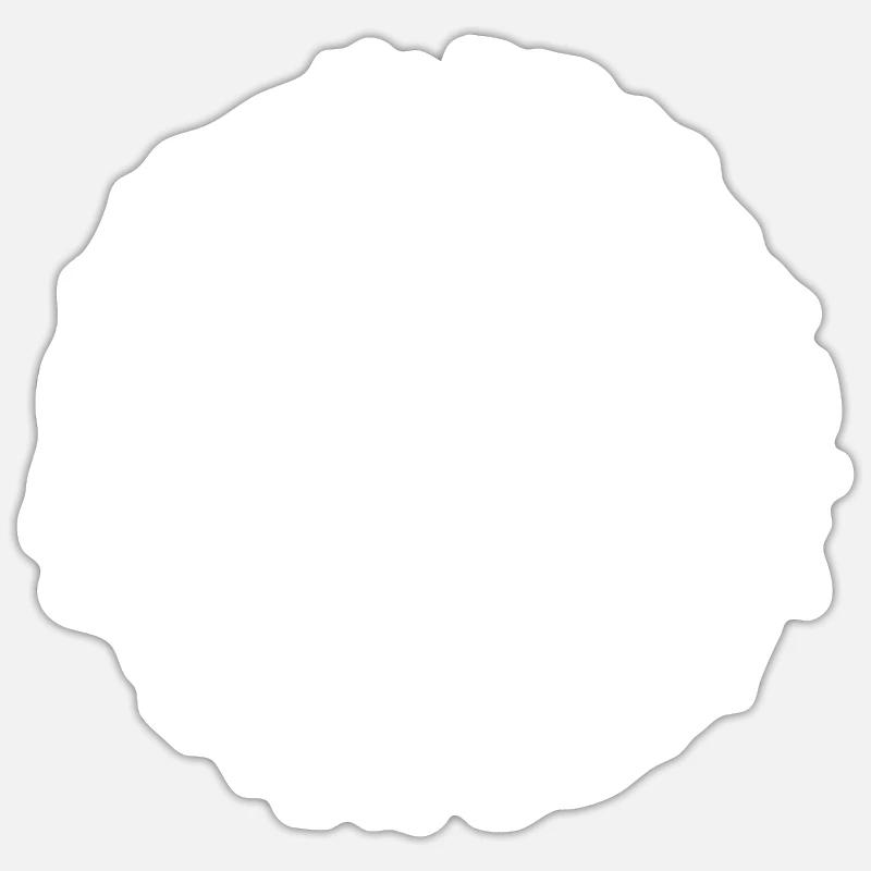 Ms. Amalia - Sticker size S (10 x 10 cm) - white matte